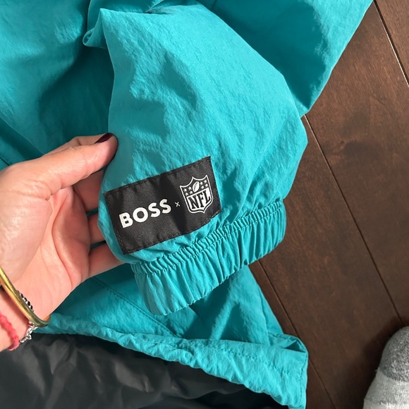 Hugo Boss Miami Dolphins NFL Men’s Blue Jacket - Picture 7 of 9